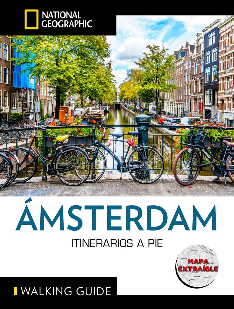 Amsterdam - Gua National Geographic Itinerarios a pie: portada