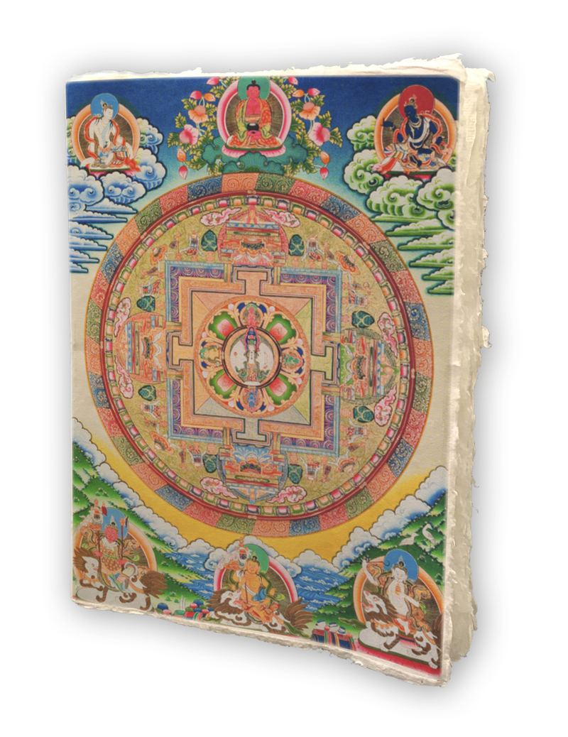 Cuaderno Mandala. Nepal: portada