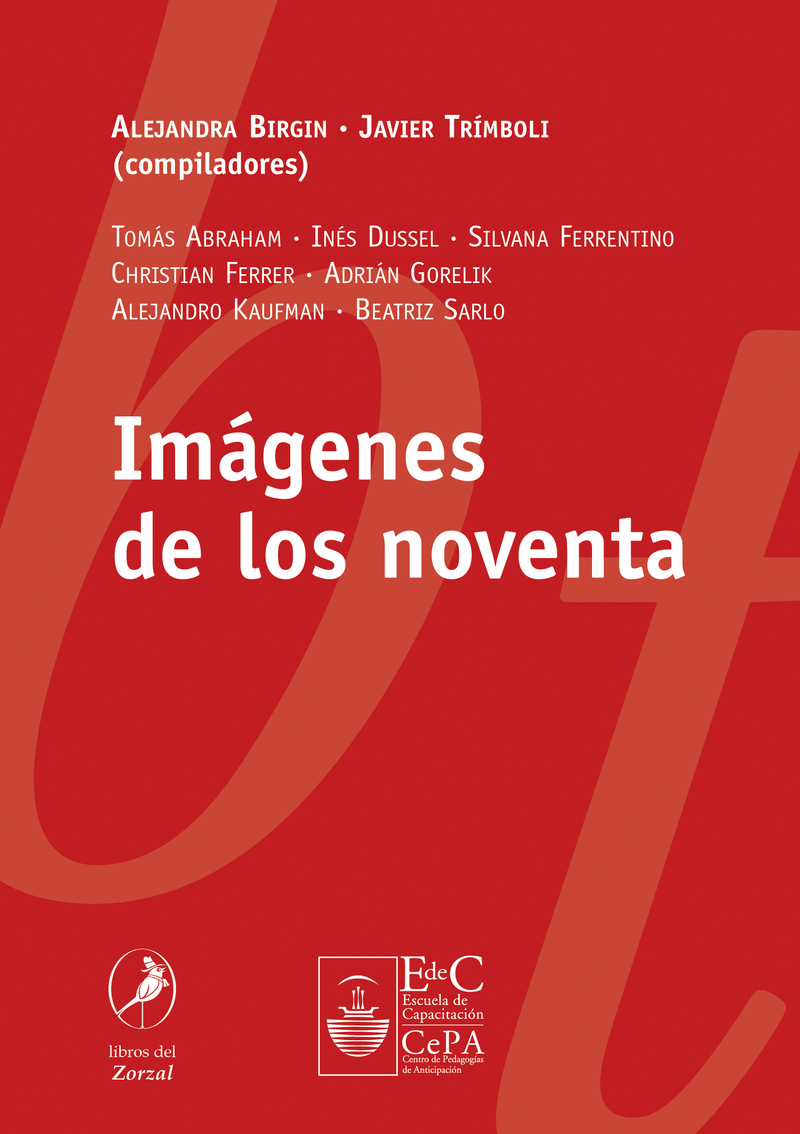 Imgenes de los noventa: portada