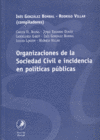 ORGANIZACIONES SOCIEDAD CIVIL E INCIDENCIA POLITICAS PUBLICA: portada