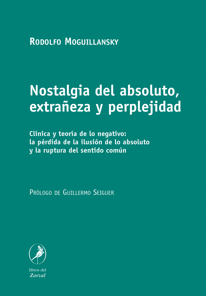 Nostalgia del absoluto, extraeza y perplejidad: portada