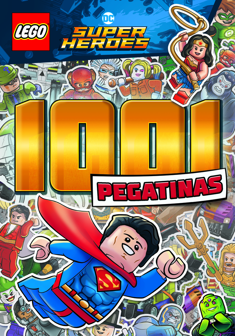 LEGO SUPER HEROES. 1001 PEGATINAS: portada