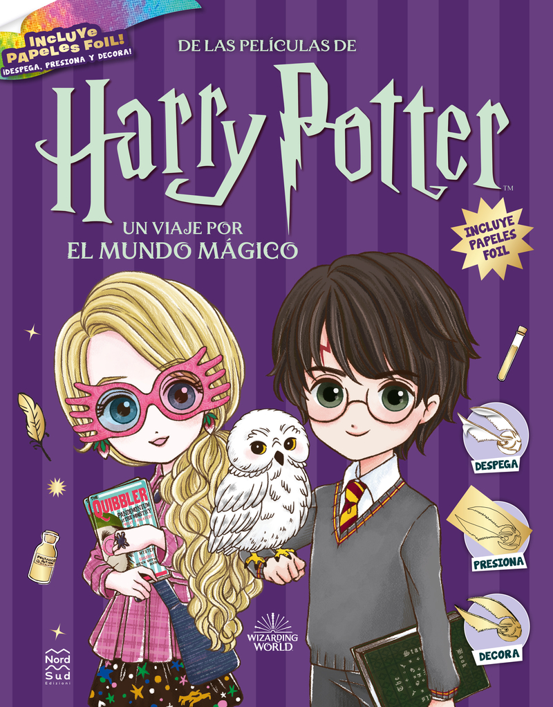 Harry Potter. Un viaje por el mundo mgico: portada