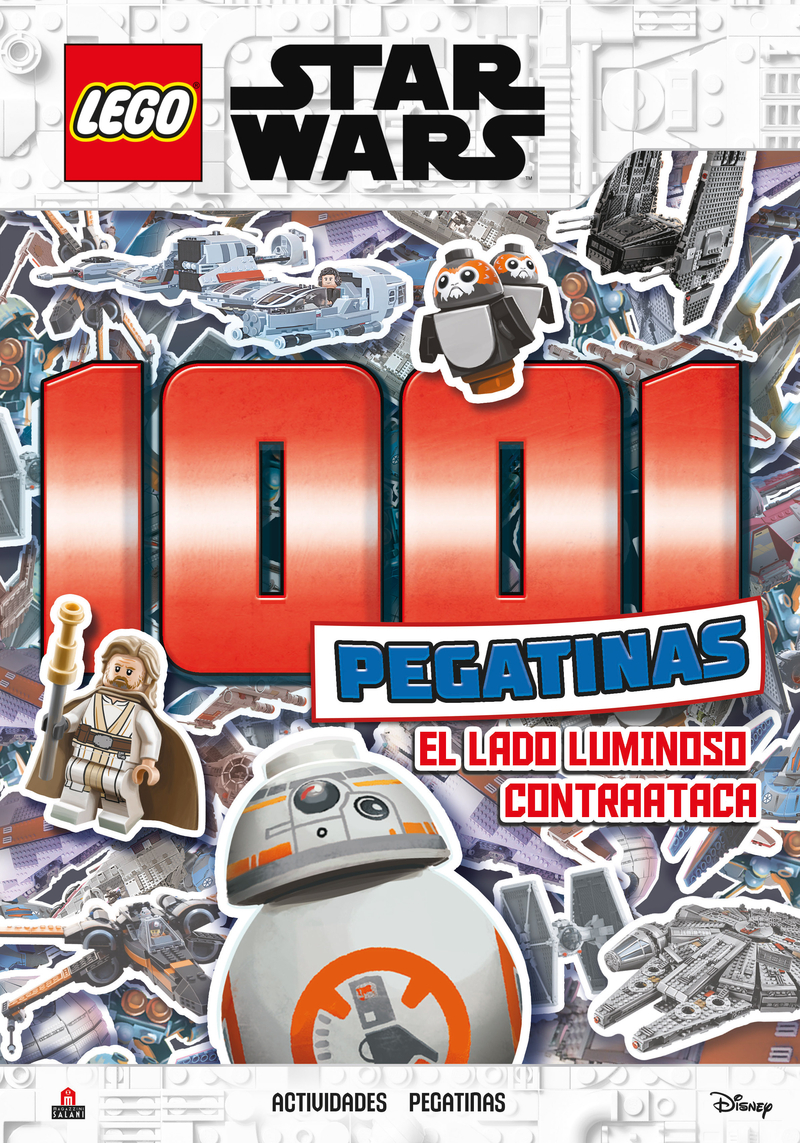 LEGO Star Wars. 1001 pegatinas El lado luminoso contraataca: portada