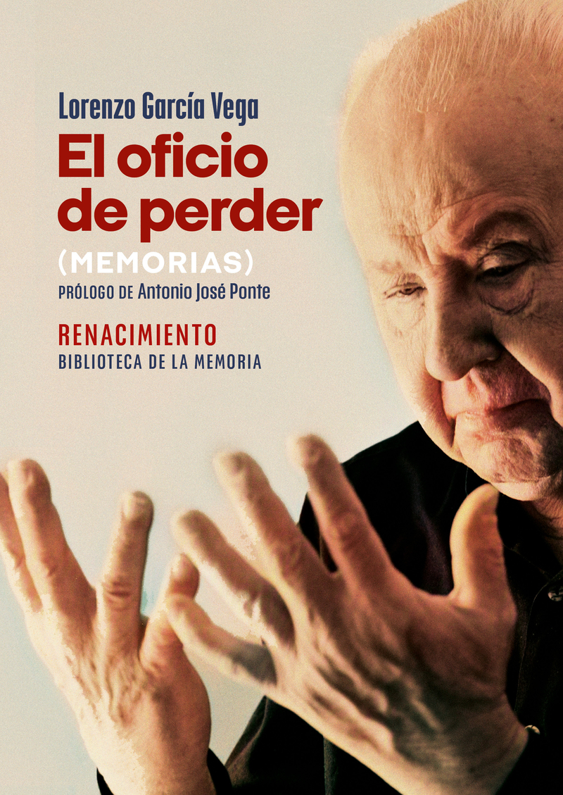 El oficio de perder. Memorias: portada