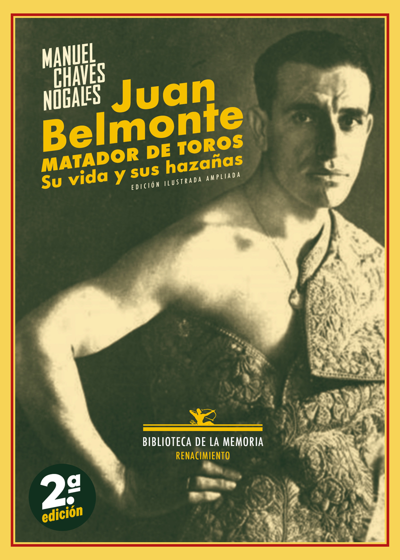 Juan Belmonte, matador de toros: portada