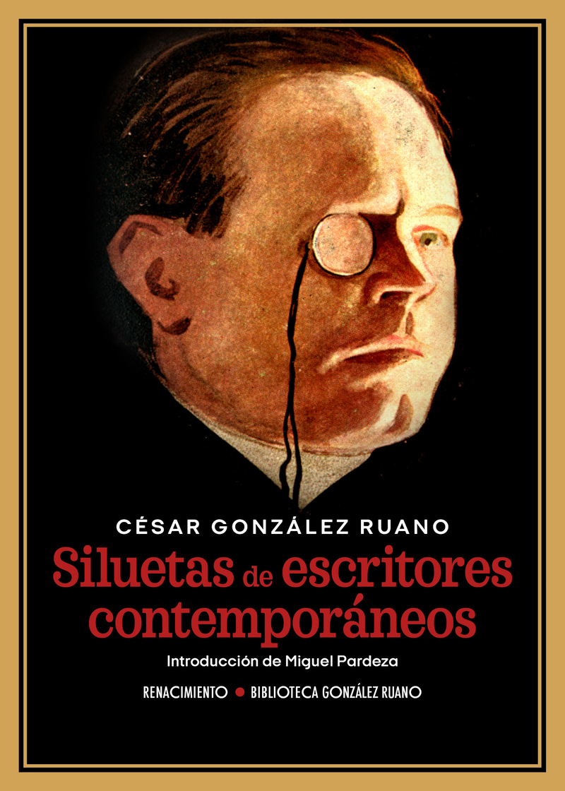 Siluetas de escritores contemporneos: portada