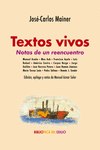 Textos vivos. Notas de un reencuentro: portada