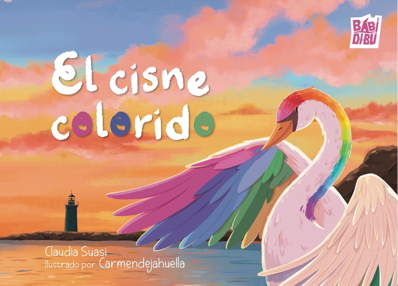 El cisne colorido: portada