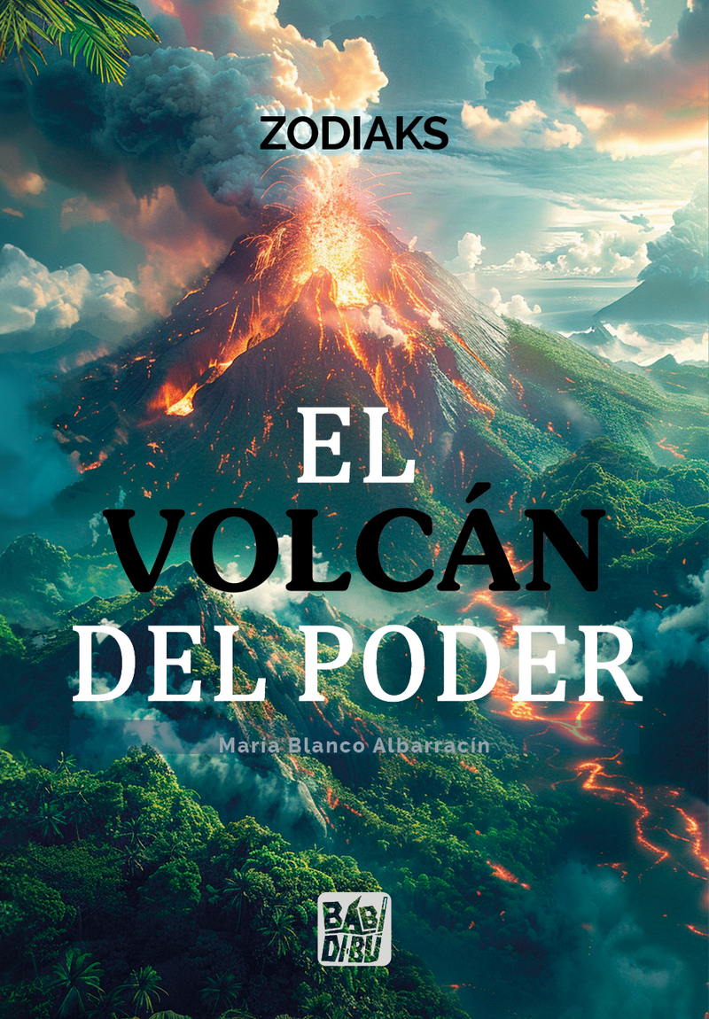 El volcn del poder: portada