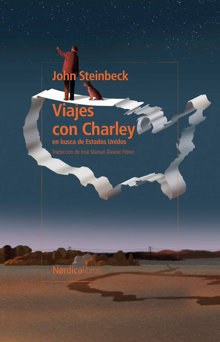 Viajes con Charley (biblioteca Steinbeck): portada