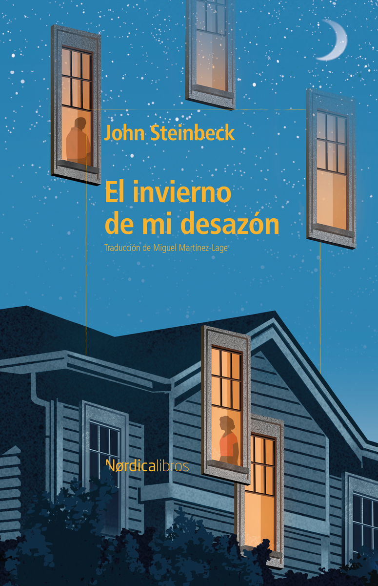 El invierno de mi desazón (Biblioteca Steinbeck): portada