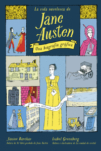 La vida novelesca de Jane Austen: portada