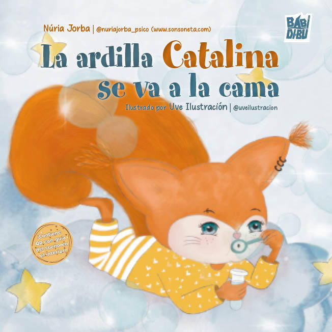 La ardilla Catalina se va a la cama: portada