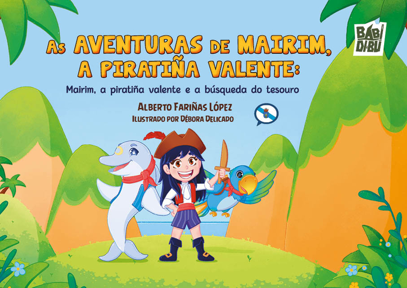 As aventuras de Mairim, a piratia  Valente: portada