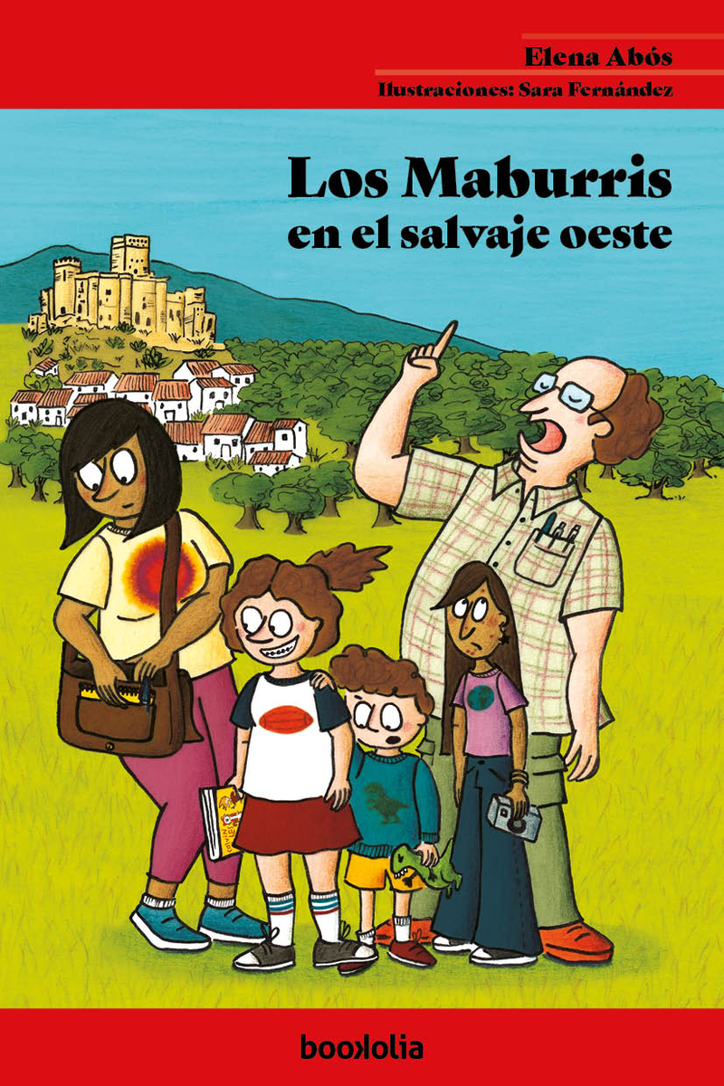 Los Maburris en el salvaje oeste: portada