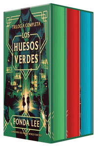 Estuche LOS HUESOS VERDES (saga completa): portada